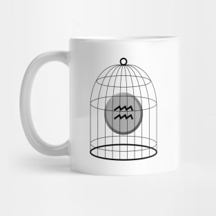 Aquarius Stellazzio In a Cage Mug